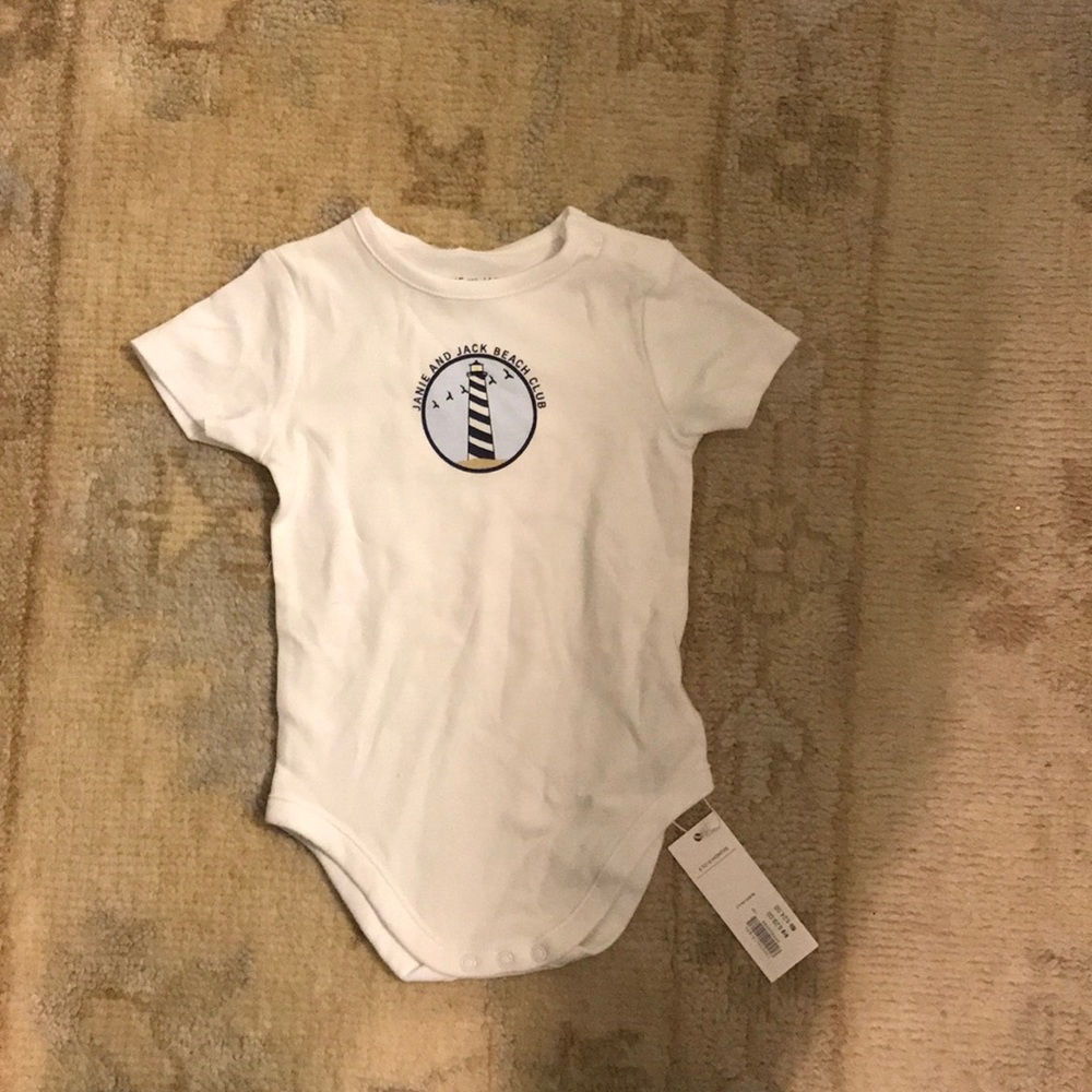 Janie and jack onesie NWT unisex 6-12m